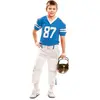 Mom Blauw American Football kostuum voor jongens - Verkleedkleding