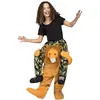 Mom Costume pour les enfants mon autre moi lion une taille brune
