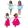 Mom Costume pour enfants mon autre moi princesse 7-9 ans Bleu 2 en 1 corsage