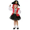 Costume pour les enfants mon autre moi pirate noir / rouge