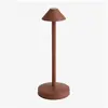 Lampe de Table led Sans Fil pour Extérieur Emilija Sklum Rouge Tuile