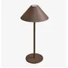 Lampe de table led d'extérieur sans fil Nebida Sklum Brun Café
