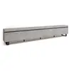SKRAUT HOME Meuble TV, Banc Télé, 320x35x57 cm, TV grand format, Design industriel, Ciment, RF3627