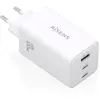 Aisens ASCH-100W3P051-W (100 W), Chargeur USB, Blanc