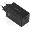 Aisens ASCH-100W3P052-BK (100 W), Chargeur USB, Noir