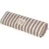 Lange Praliné Rayures Moka (120x120 cm)