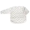 Bavoir manches longues Botton Fleurs