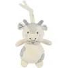 Peluche musicale Vache Little Bloom Gris
