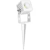Spot led carré zas Beneito 7W IP65, couleur blanc