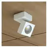 BENEITO FAURE Applique led carrée orientable Mini Rubyc Tricolore 7w blanche