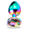 Afterdark Space Journey - Buttplug - Regenboogkleuren - 9.5 X 4cm