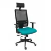 Piqueras Y Crespo Chaise de bureau avec appui-tête P&C B10CRPC Turquoise Green Turquoise