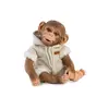 MuÑecas Guca Singe Reborn Avec Corps En Tissu Et Poids
