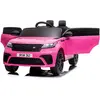 Voiture électrique pour enfant Land Rover Range Rover Velar 12V Rose -...