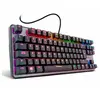 KROM Kratos TKL - Clavier - backlit - USB - commutateur : interrupteur rouge