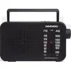 Radio portable Daewoo dw1123/ noir