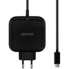 AISENS - ASCH-1PD65WL-BK - Chargeur 65W PD3.0 QC3.0 1XUSB-C 1.2M Noir