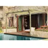 MADERLAND Pergola en bois adossée NARBONNE 510x420 cm
