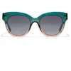 Lunettes de soleil Femme Audrey Hawkers Vert Doré