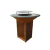 Barbecue - PUR LINE - EFP56COPURLINE - Acier corten - Écologique - 100 cm de diamètre