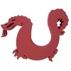 Leisis Dragon Floating Mat Rouge 43 x 52 x 8 cm