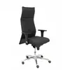 Piqueras Y Crespo (PIQU7) Albacete Fauteuil de bureau en cuir noir Taille unique