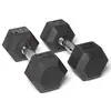 Olive Rubber Hex Dumbbells 8 Kg 8 Kg