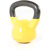 Olive Vynil 8kg Kettlebell Geel 8 kg