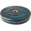 Olive Olympische Bumper Plate 20kg Zwart 20 kg