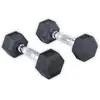 Haltéres hexagonaux O'Live (2 piéces) 3 kg