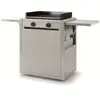 Chariot Plancha FORGE ADOUR CH MIF 60 en inox fermé pour Modern 60