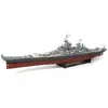 USS Missouri - Occre - Houten modelbouw boot schaal 1:200 - Slagschip