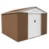 Abri de Jardin en Métal Gardiun Bristol 774 m² - Marron
