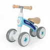 Porteur Qplay Hopps 4 roues 50x23x40 cm Bleu - DEVESSPORT - Enfant - Siège rembourré
