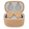 Écouteurs sans fil TWS163 avec design en bois ECO - Bluetooth 5.4 - Te...