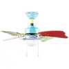 VENT. TECHO CC-62075 COLORES 75CM LUZ 48W 4P