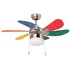 Orbegozo CC 65085 Ventilador Techo Infantil con Luz 55W