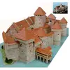 Maquette en céramique : château de chillon, veytaux, suisse aedes