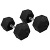 Olive Haltères Hexagonaux 35kg 2 Unités