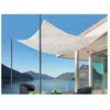 INTERMAS Filet D'ombrage Bicolore Réversible ""Sahara"" - 3 X 4 M - Gris/Blanc