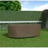 NORTENE Housse de protection en polyester pour table ovale - 230 x 130 x 70 cm - 90m/g2