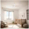 HYBRID MINI Ventilateur de Plafond Blanc/Pin Ø90 cm