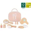 Miniland- Set de Belleza de Madera Dolls beauté en Bois pour Enfants, 94064