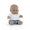 MINILAND Babypop Latijnse Jongen 21cm.