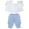 Blouse Et Pantalon Dété Pour Poupée De 38 Cm