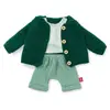 Miniland Vêtements pour poupée de 38 cm Ensemble garçon Forest Dolls