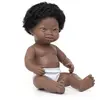 Miniland 31089 Poupée garçon africain avec syndrome Down Rose 38 cm