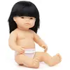 Miniland Miniland31056 Poupée Fille Asiatique Sans Sous-vêtements Multicolore