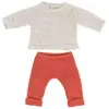 Miniland Ensemble Tricot : Pull Et Pantalon 38 Cm