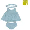Miniland Ensemble De Vêtements Tricotés : Robe Et Bandeau 38 Cm